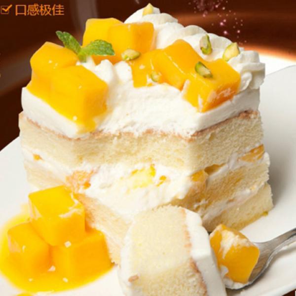 清新芒果---乳脂蛋糕